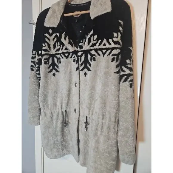 Vintage County Clothing Co. sherpa-style jacket, made in Canada Size Large Fall - Picture 3 of 10